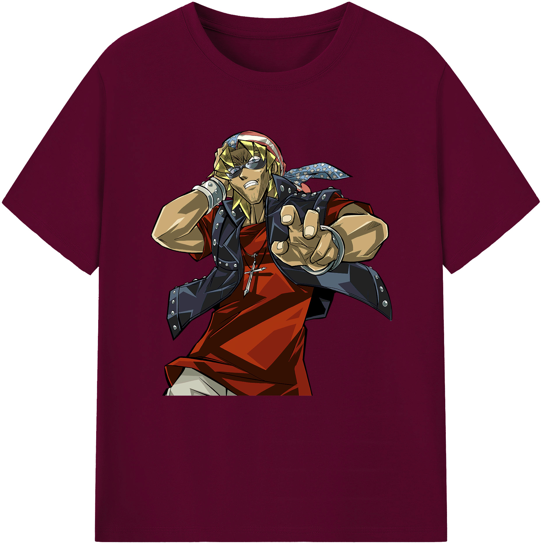 （画像用） 遊☆戯☆王 Yu-Gi-Oh! レディースカジュアルプリントTシャツ（綿100％）